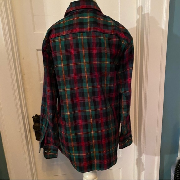 Christmas Plaid Flannel Shacket - Picture 3 of 3
